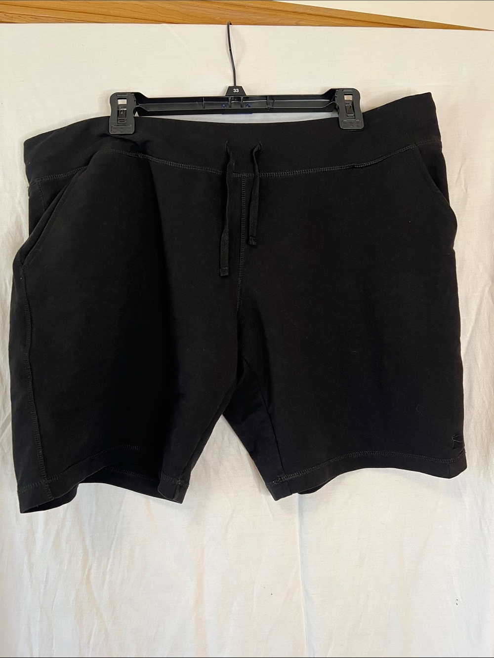 Danskin Black Drawstring Athletic Shorts size XXL